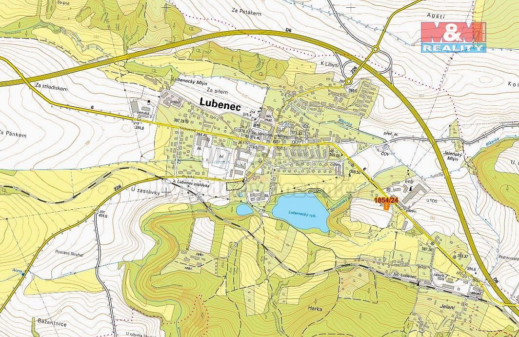 Pozemek pro bydlení · Lubenec, okres Louny - 4