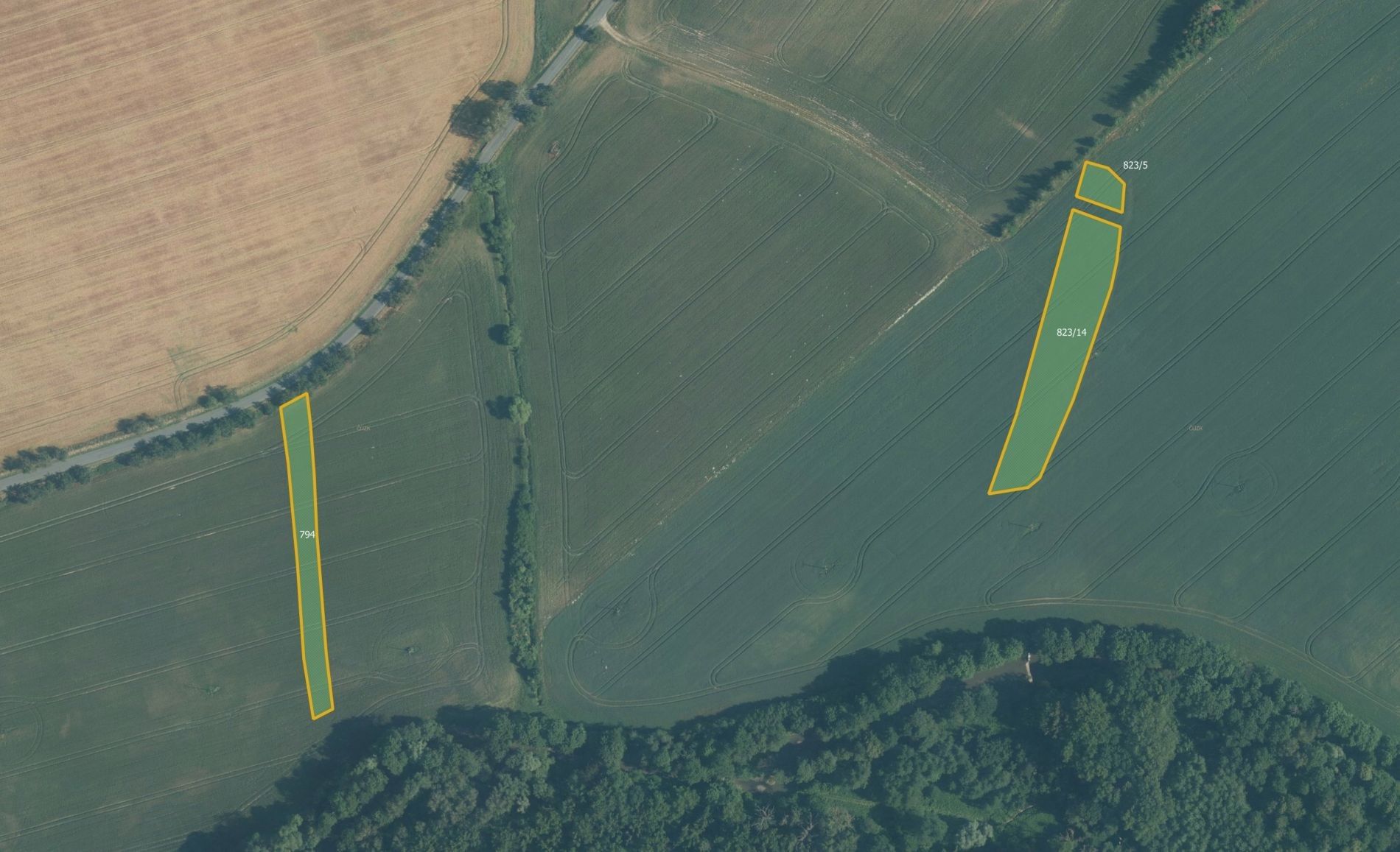 Prodej zemědělský pozemek - Lhota, Kelč