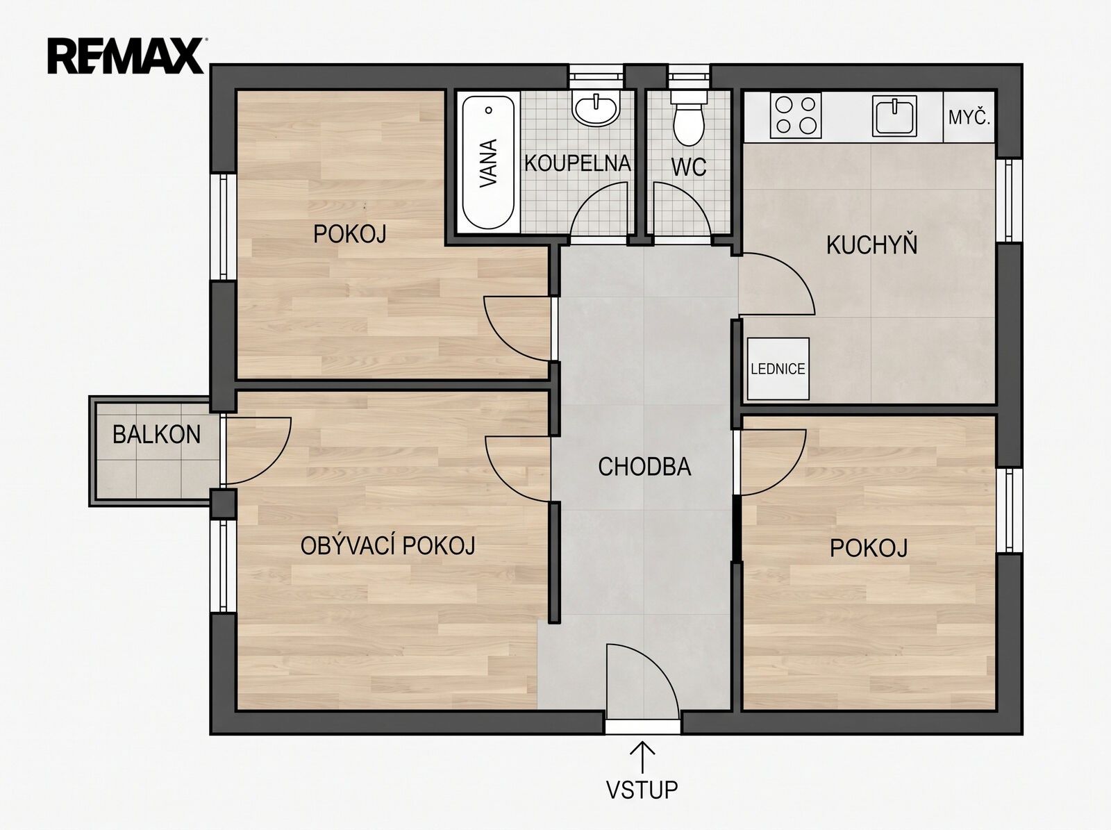 3+1, Kotrč 33, Šaratice, 86 m² - 2