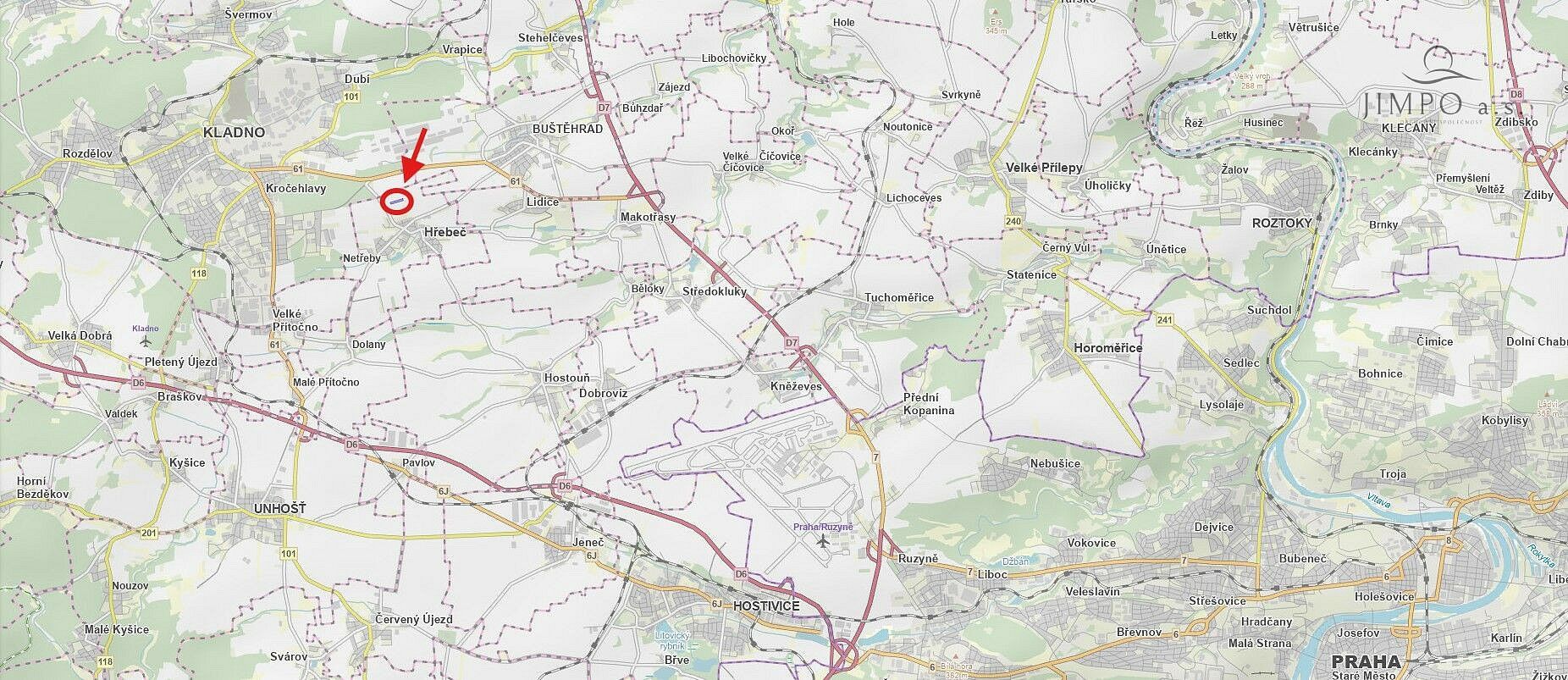Zemědělský pozemek · Hřebeč, okres Kladno, Středočeský kraj - 4