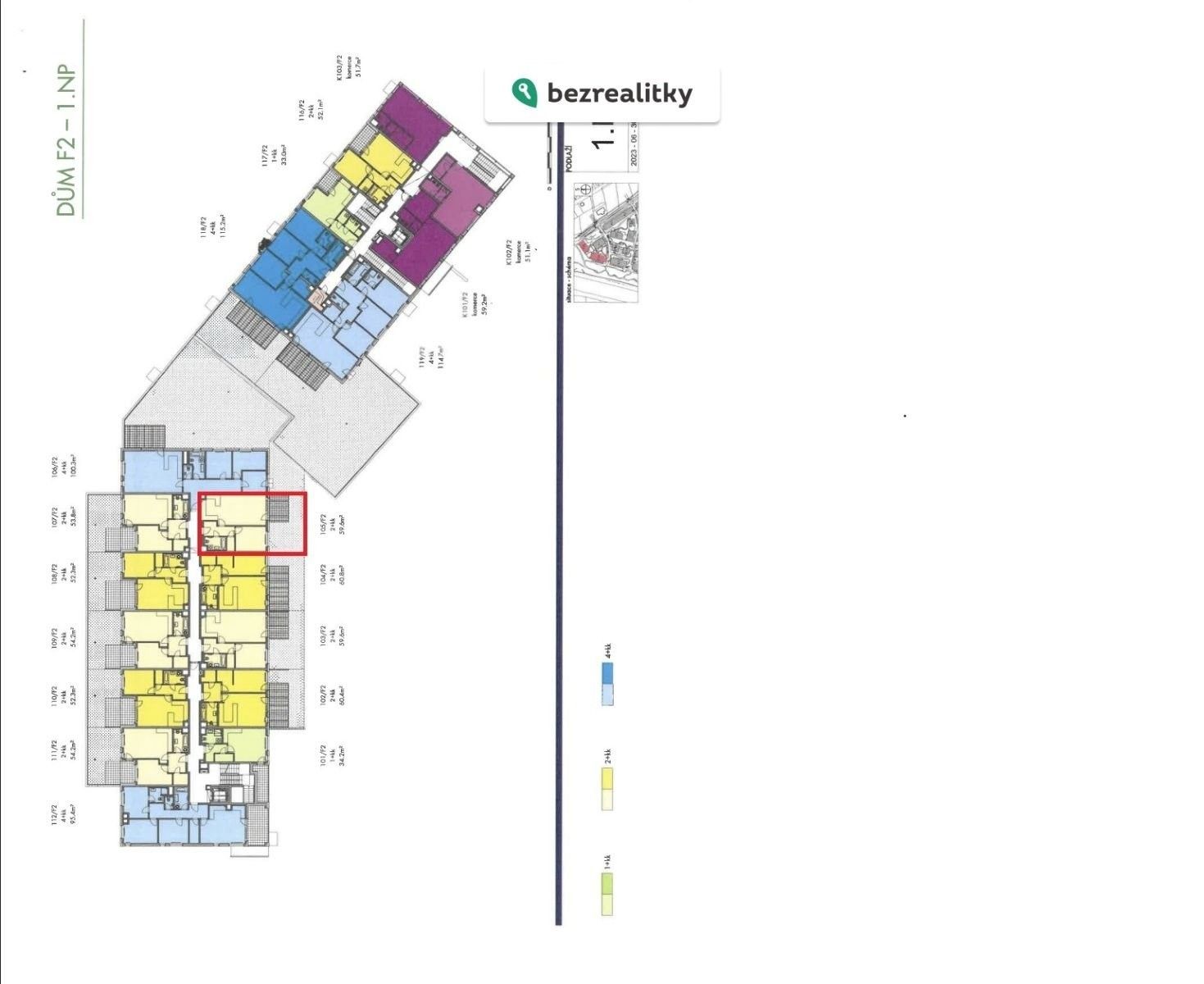 Byt 2+kk · 60 m² · Huppnerova, Praha Ruzyně - 3