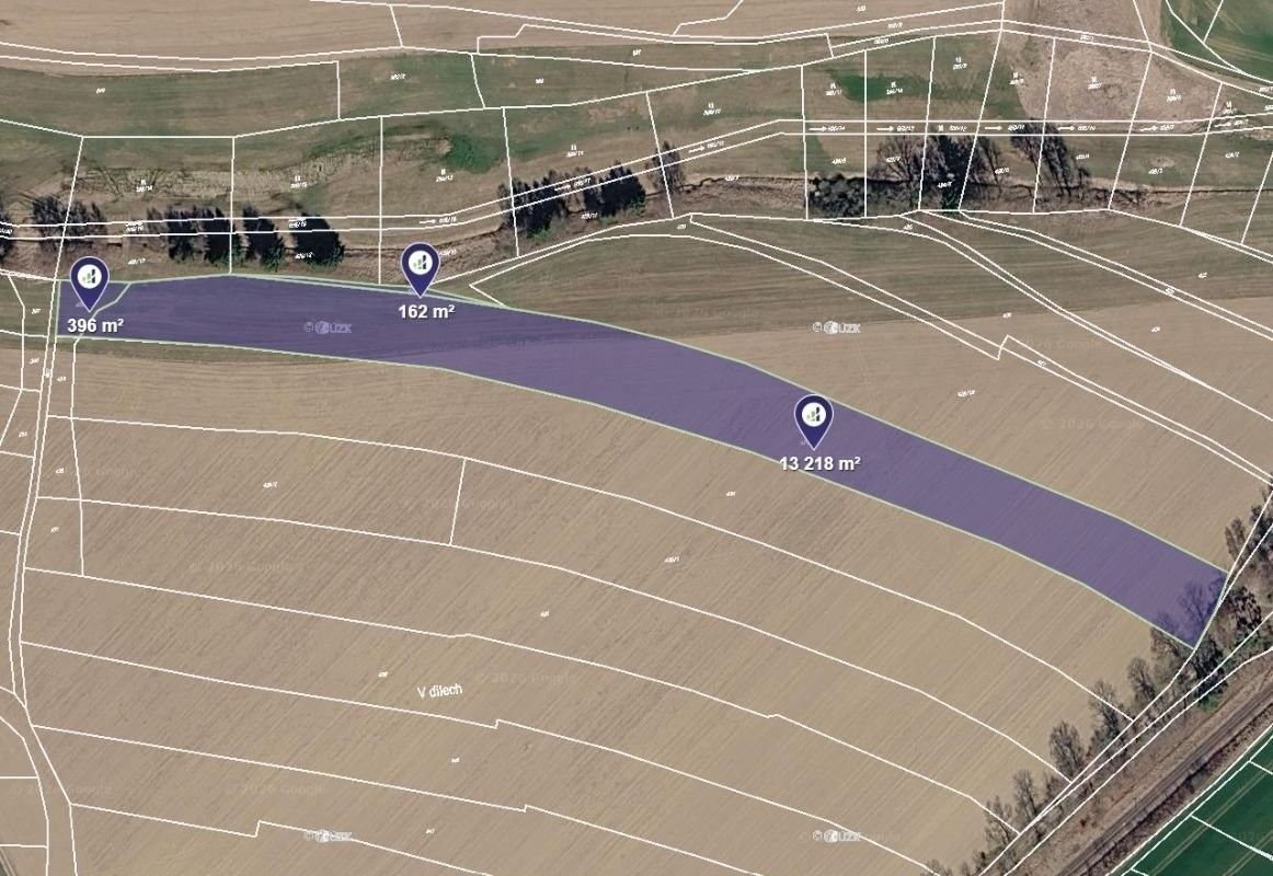 Zemědělský pozemek · 1 295 m² · Obrataň - 3
