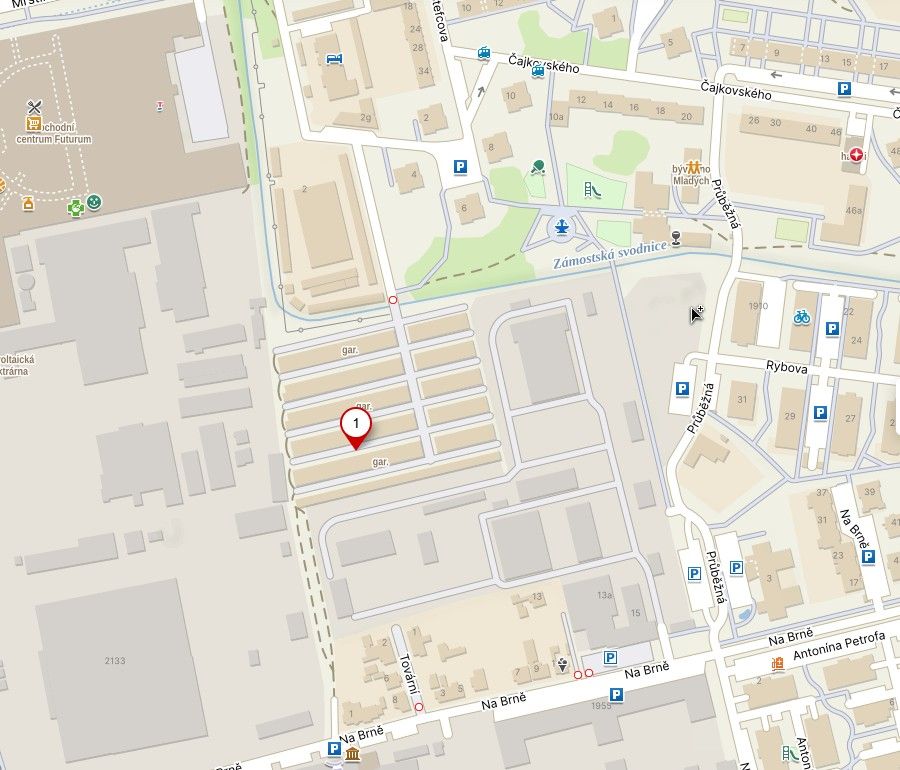 Pronájem garáž - Hradec Králové, 500 09