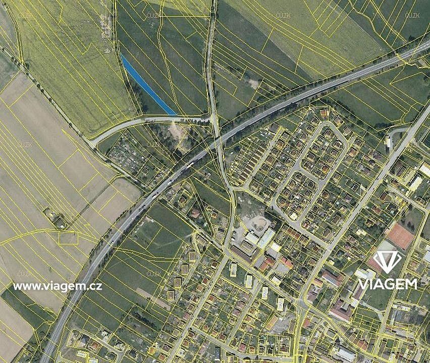 Zemědělský pozemek, 628 m²