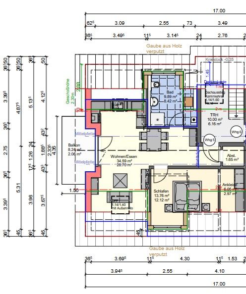 2+kk, Faust-Von-Stromberg-Str. 44 Erlangen Dechsendorf Bayern 91056, 60 m² - 1