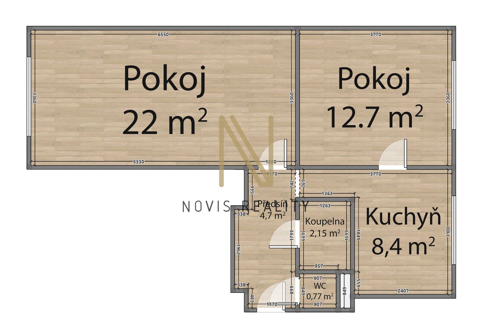 Byt 2+1 · 52 m² · Blatenská, Plzeň Lobzy - 3