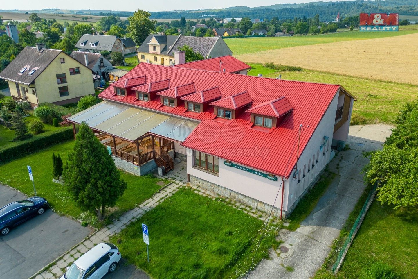 Ubytovací zařízení, Leskovec nad Moravicí, 800 m²