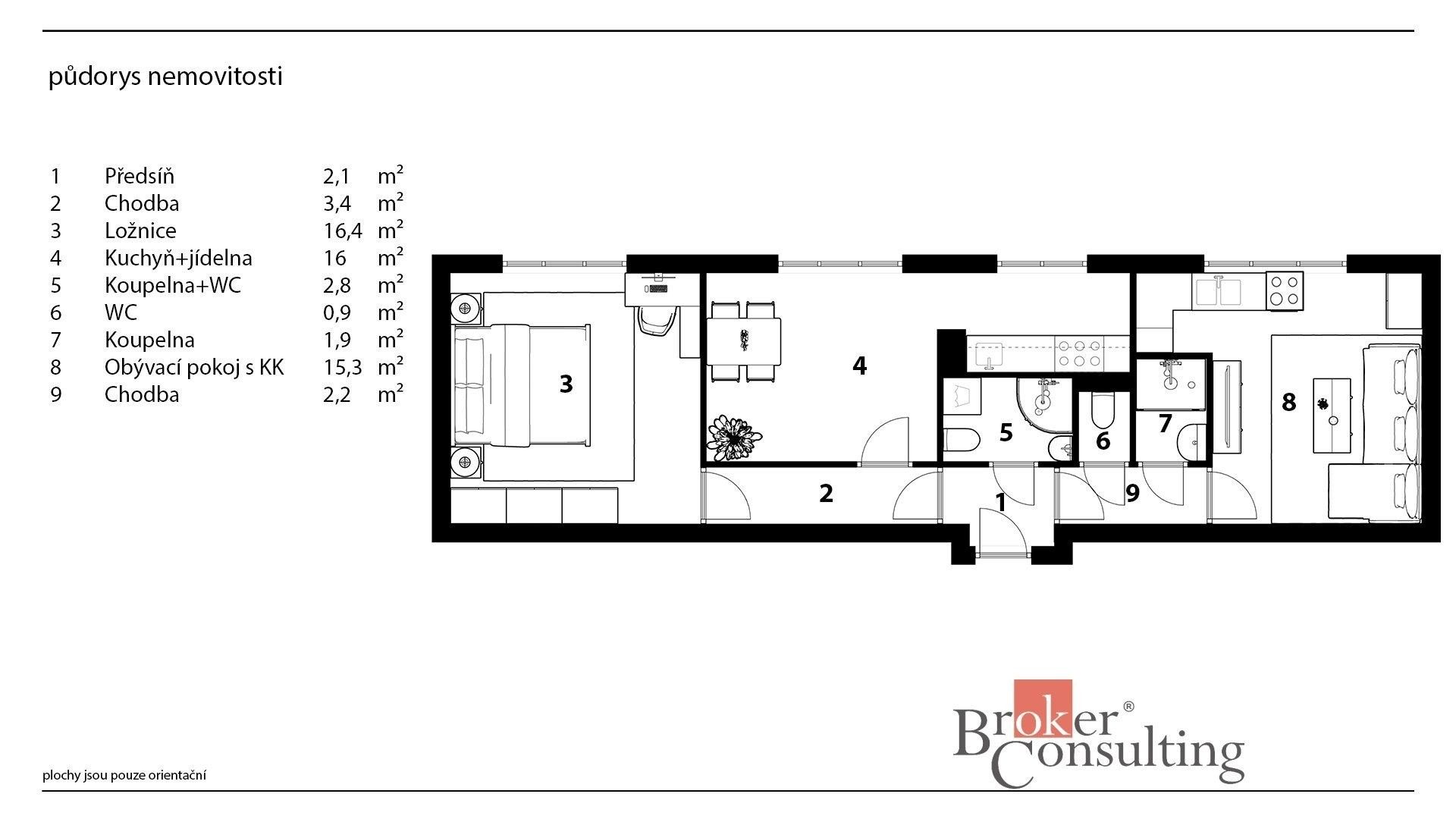 Byt 3+kk · 61 m² · Bartošovice v Orlických horách - 4