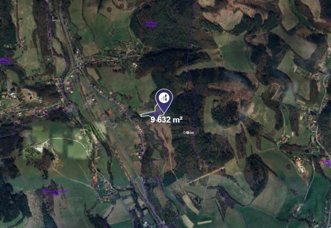 Prodej louka - Stvolová, 9 632 m²