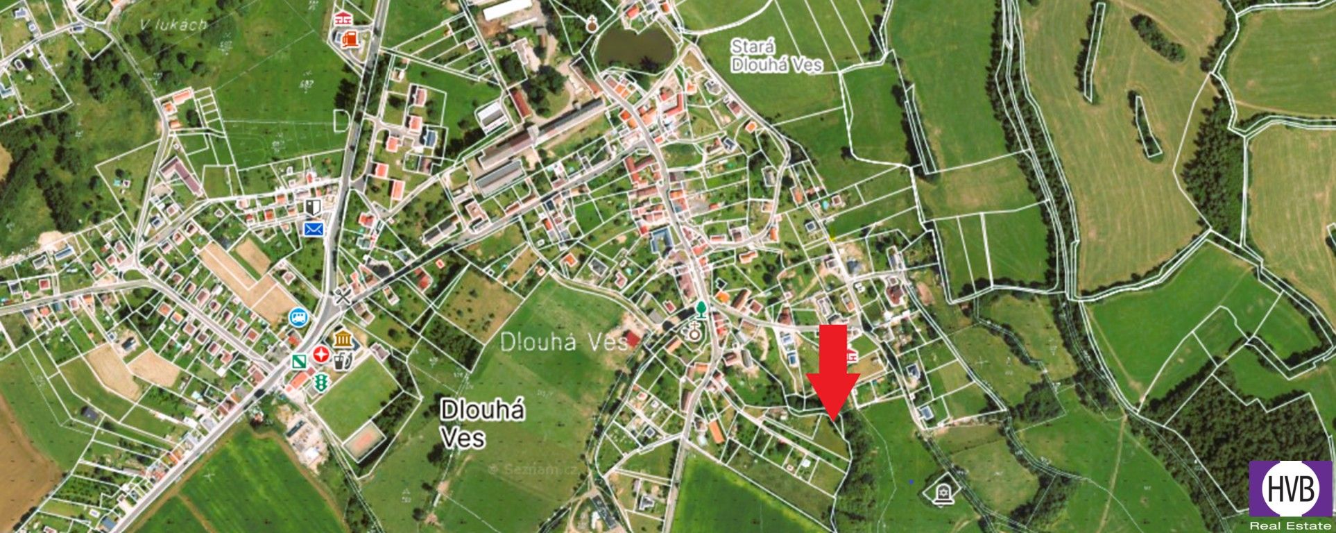 Prodej pozemek pro bydlení - Dlouhá Ves, 1 m²