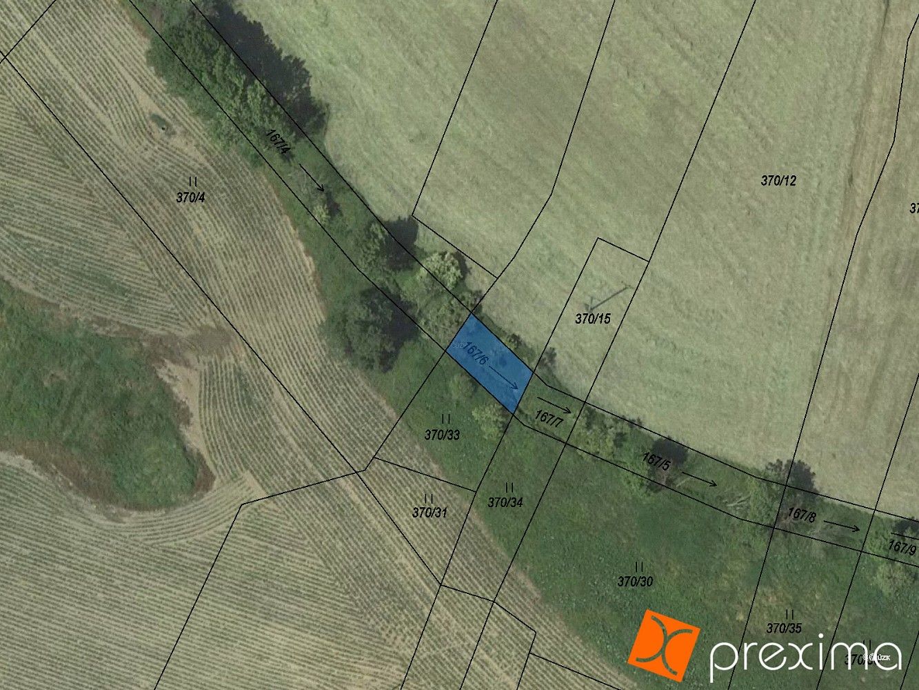 Prodej pozemek - Jesenec, okres Prostějov, Olomoucký kraj - 5