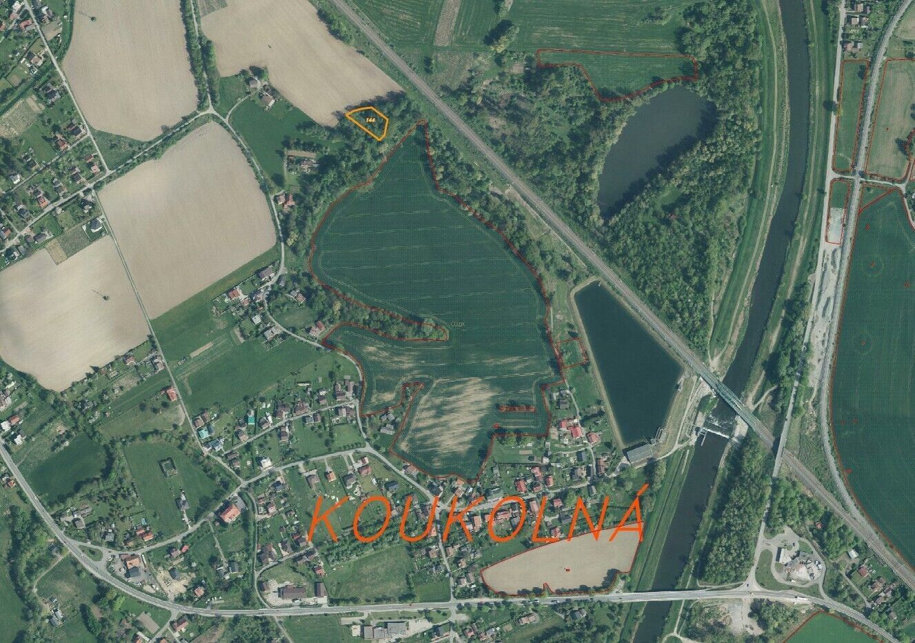 Prodej pozemek - Dětmarovice Koukolná, 1 844 m² - 5