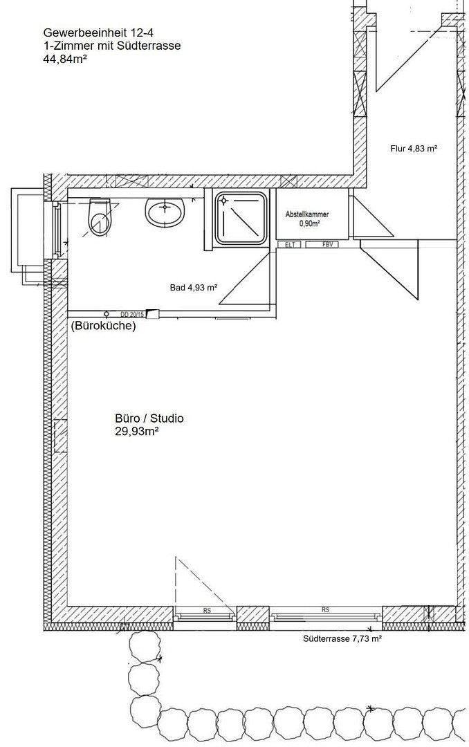 Kanceláře, Georg-Huber-Str. 12 Zorneding, Ortsteil Pöring Bayern 85604, 45 m² - 2