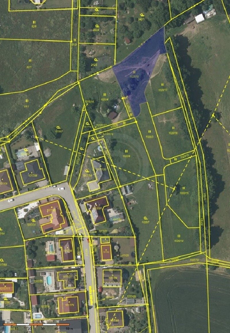 Pozemky pro bydlení, Martina Stáhalíka 759, Rudolfov, 1 251 m² - 2