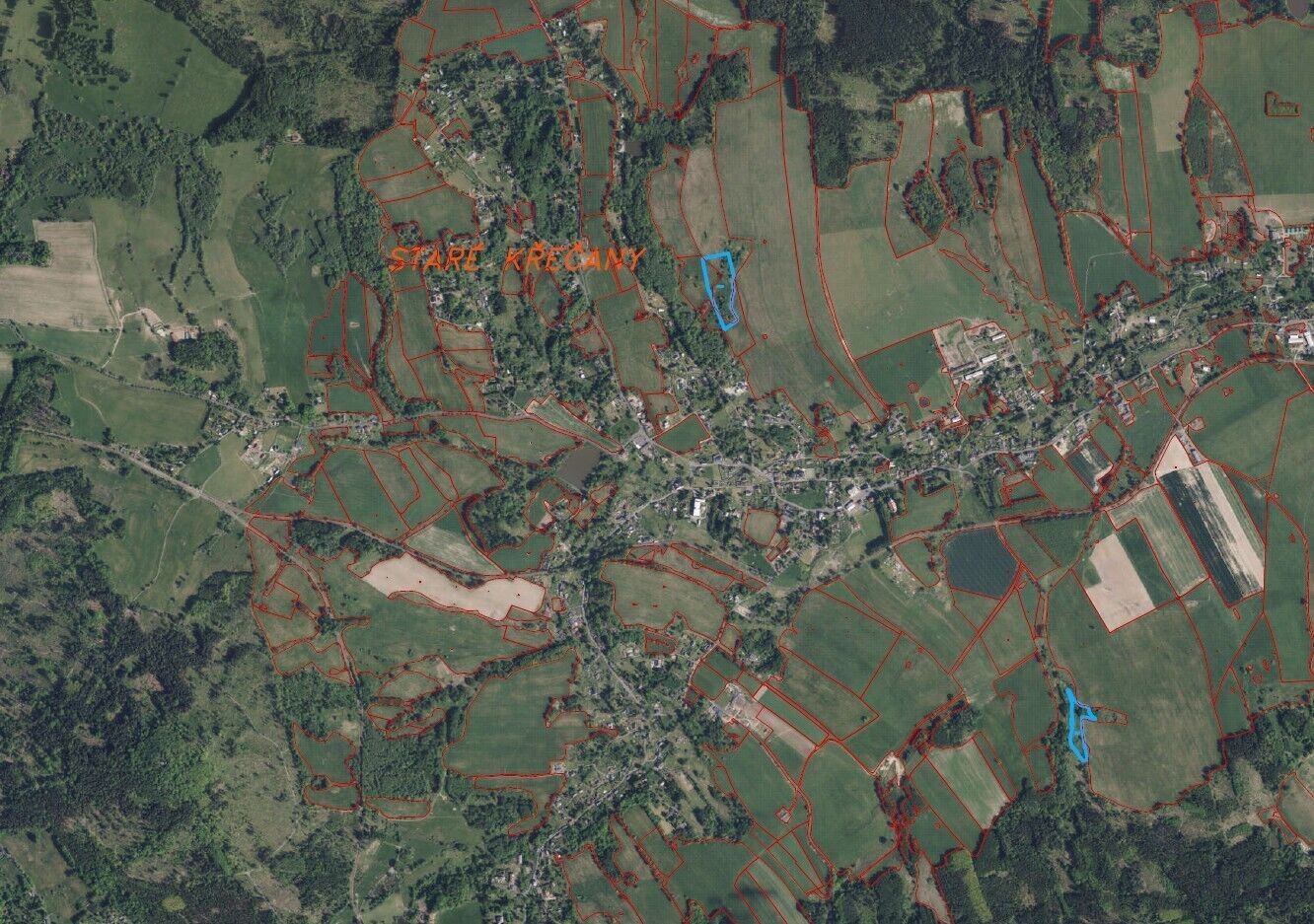 Zemědělský pozemek · 25 746 m² · Staré Křečany - 3