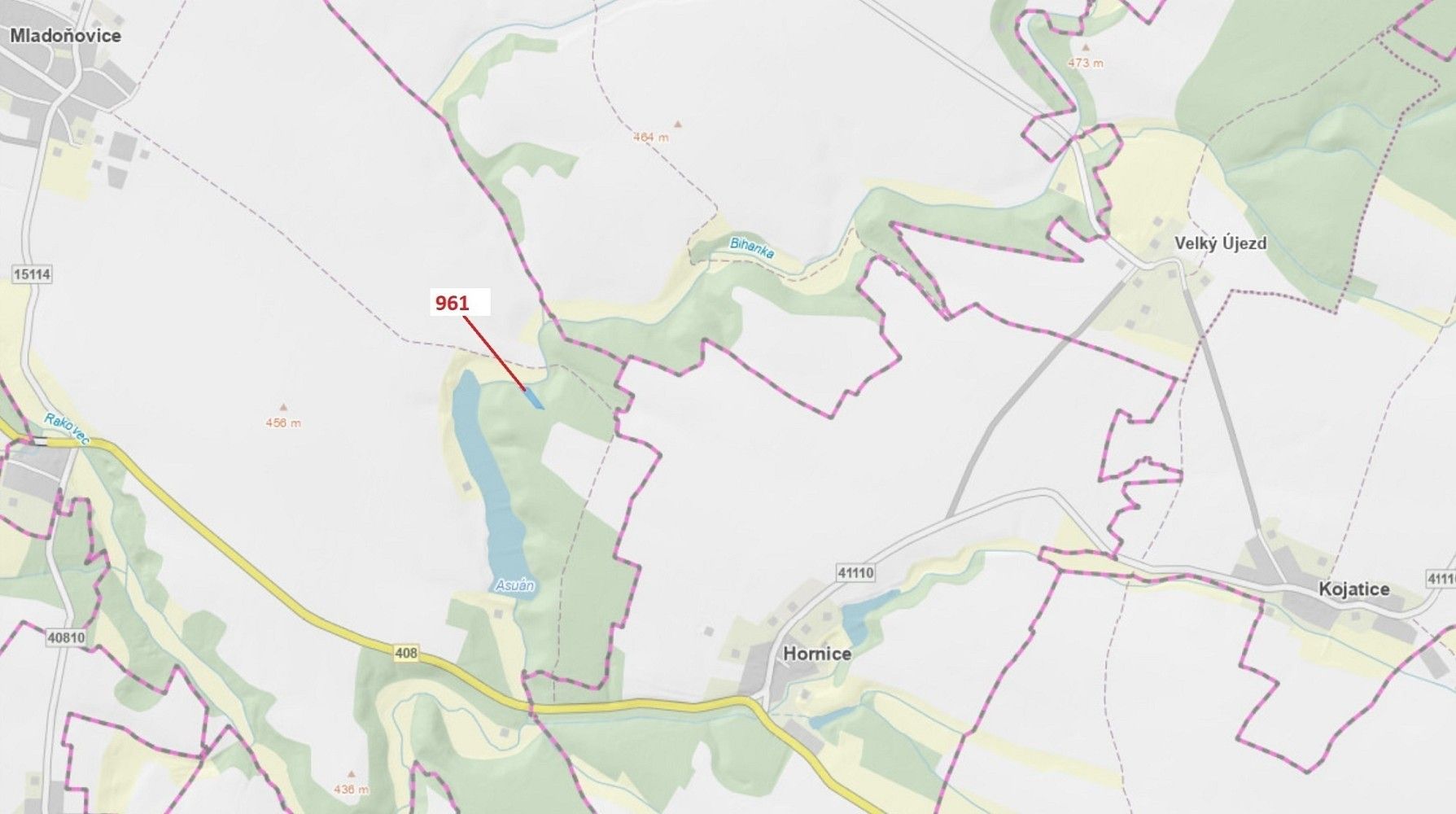 Prodej les - Hornice, okres Třebíč, Kraj Vysočina - 1