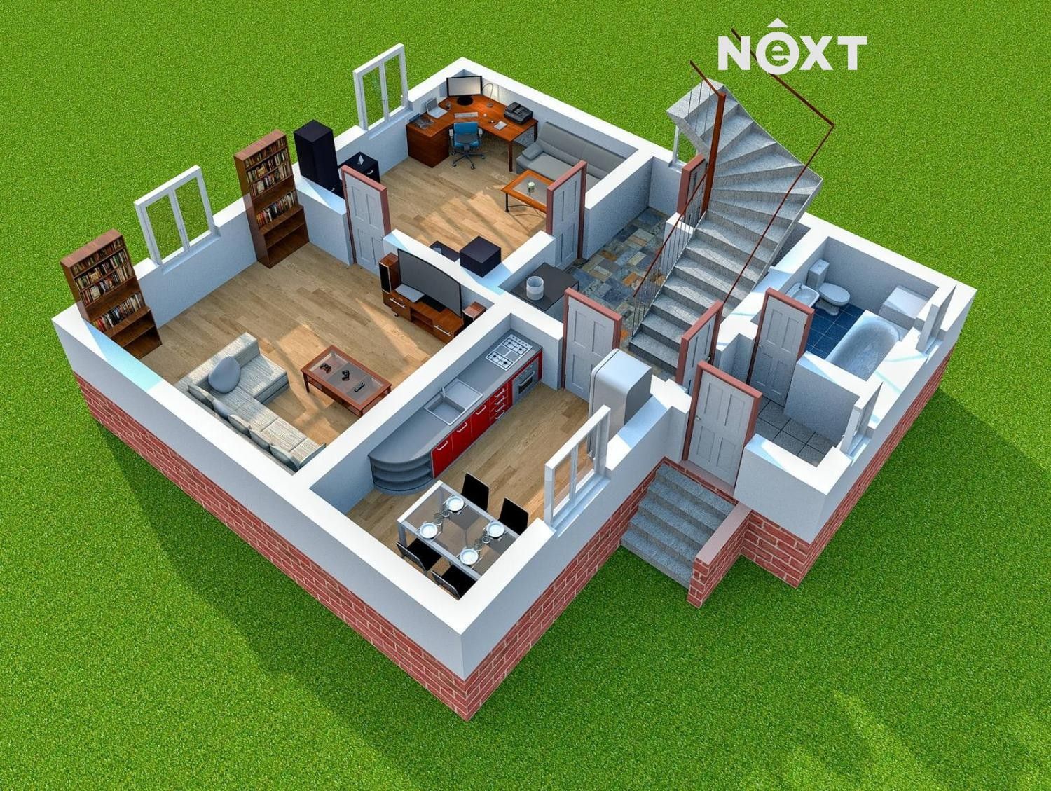 Rodinné domy, Příčná, Broumov, 115 m²