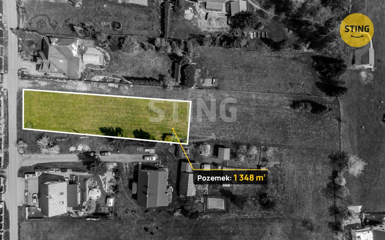 Pozemek pro bydlení, 1 348 m²
