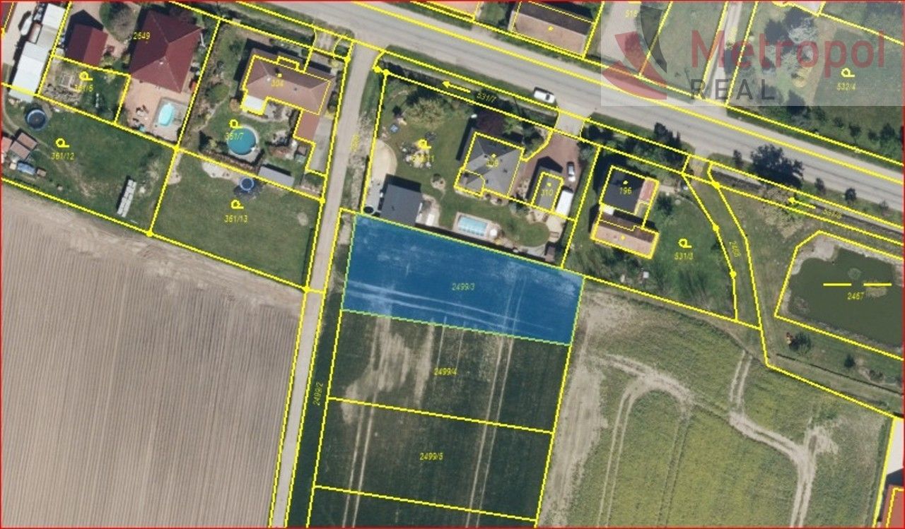 Pozemky pro bydlení, Chvojenec, 989 m² - 2