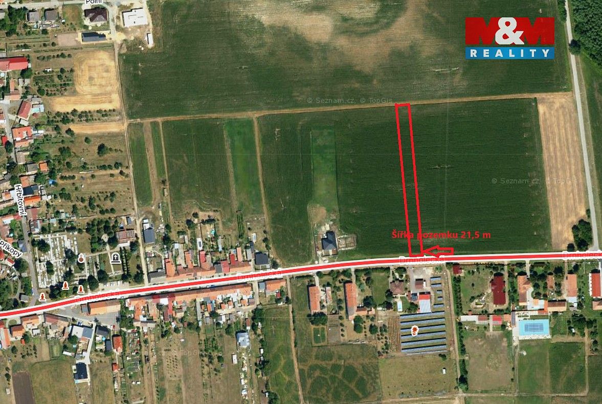 Prodej pozemek pro bydlení - Hrušovany nad Jevišovkou, okres Znojmo, Jihomoravský kraj - 5