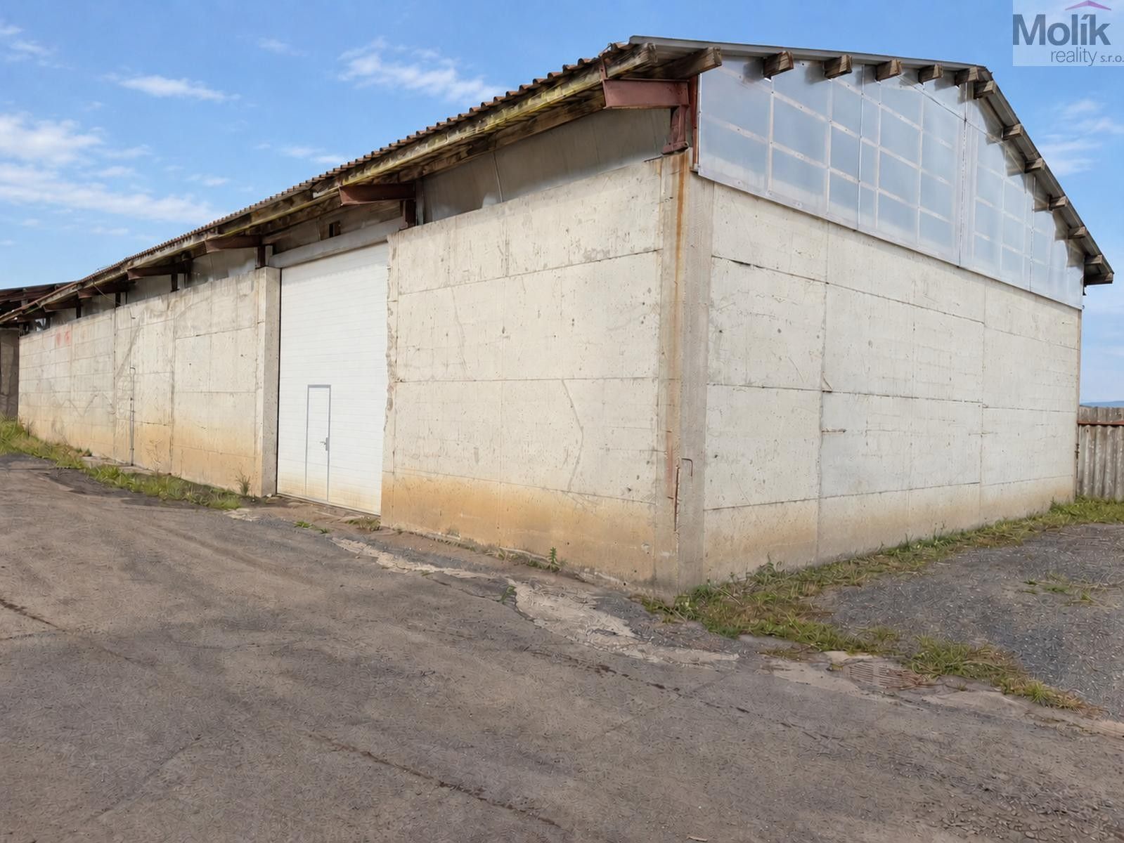 Sklady, Razice, Hrobčice, 400 m²