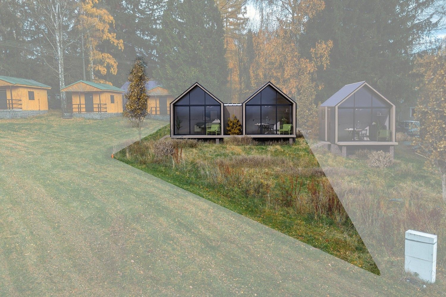 Chalupa, 45 m²