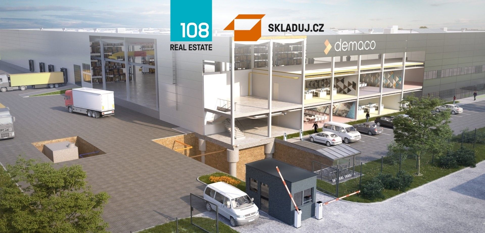 Pronájem sklad - Průmyslová, Pardubice, 1 m²