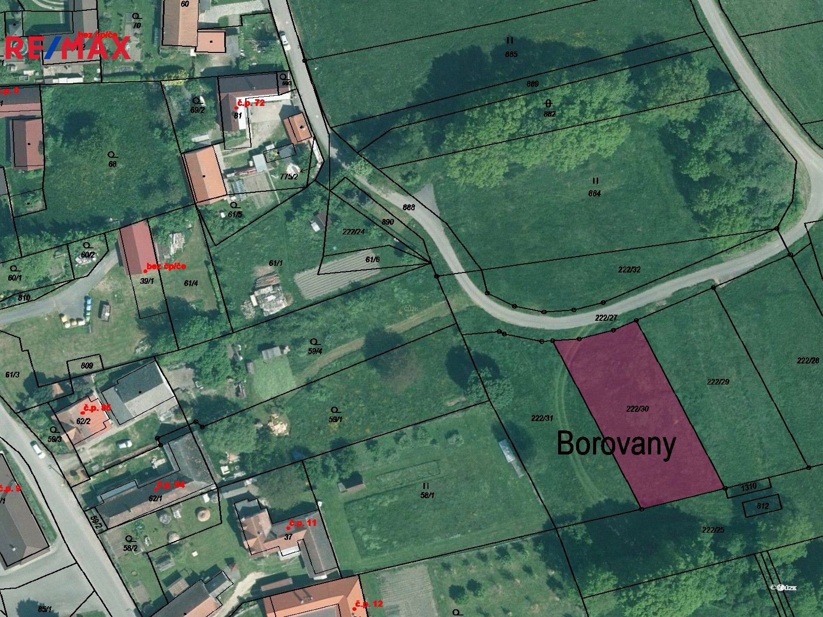 Prodej pozemek pro bydlení - Borovany, 1 m²