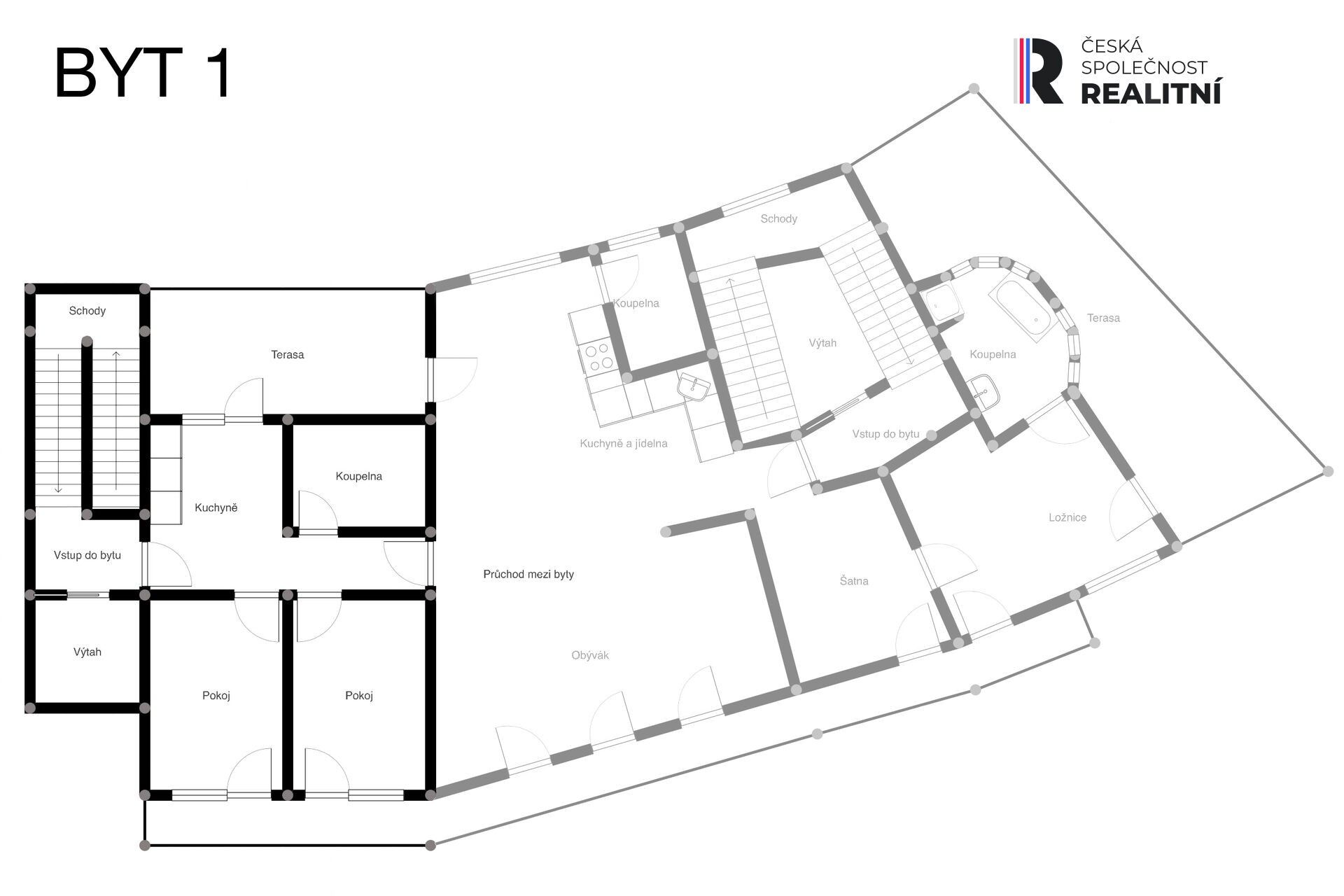 Prodej byt - náměstí Míru, Kroměříž, 178 m²