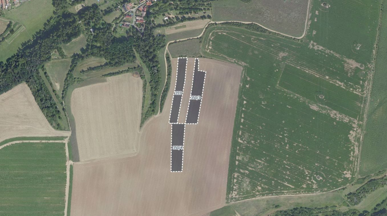 Zemědělské pozemky, Vyšehořovice