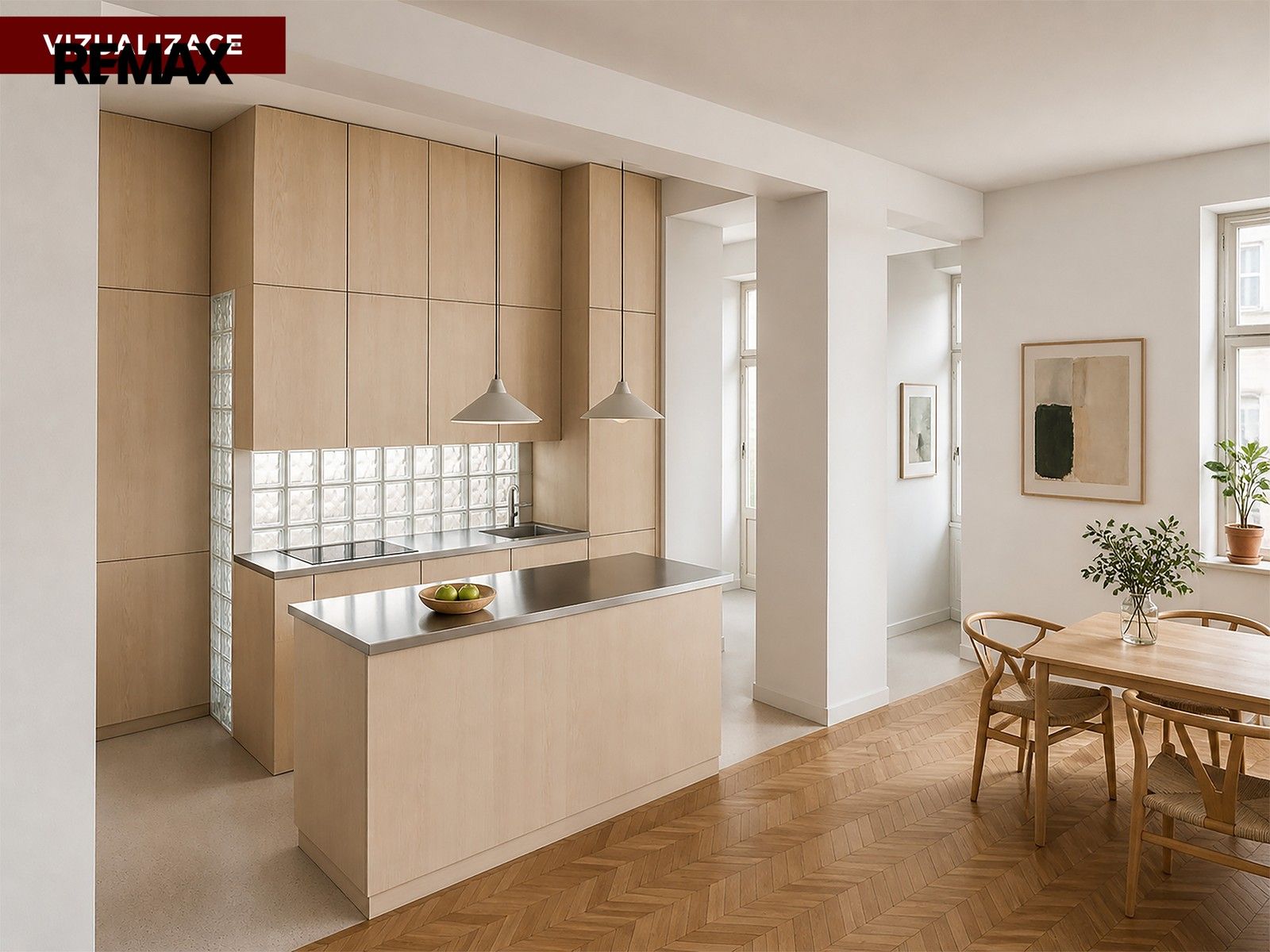 3+kk, Kováků 817, Praha Smíchov, 74 m² - 2