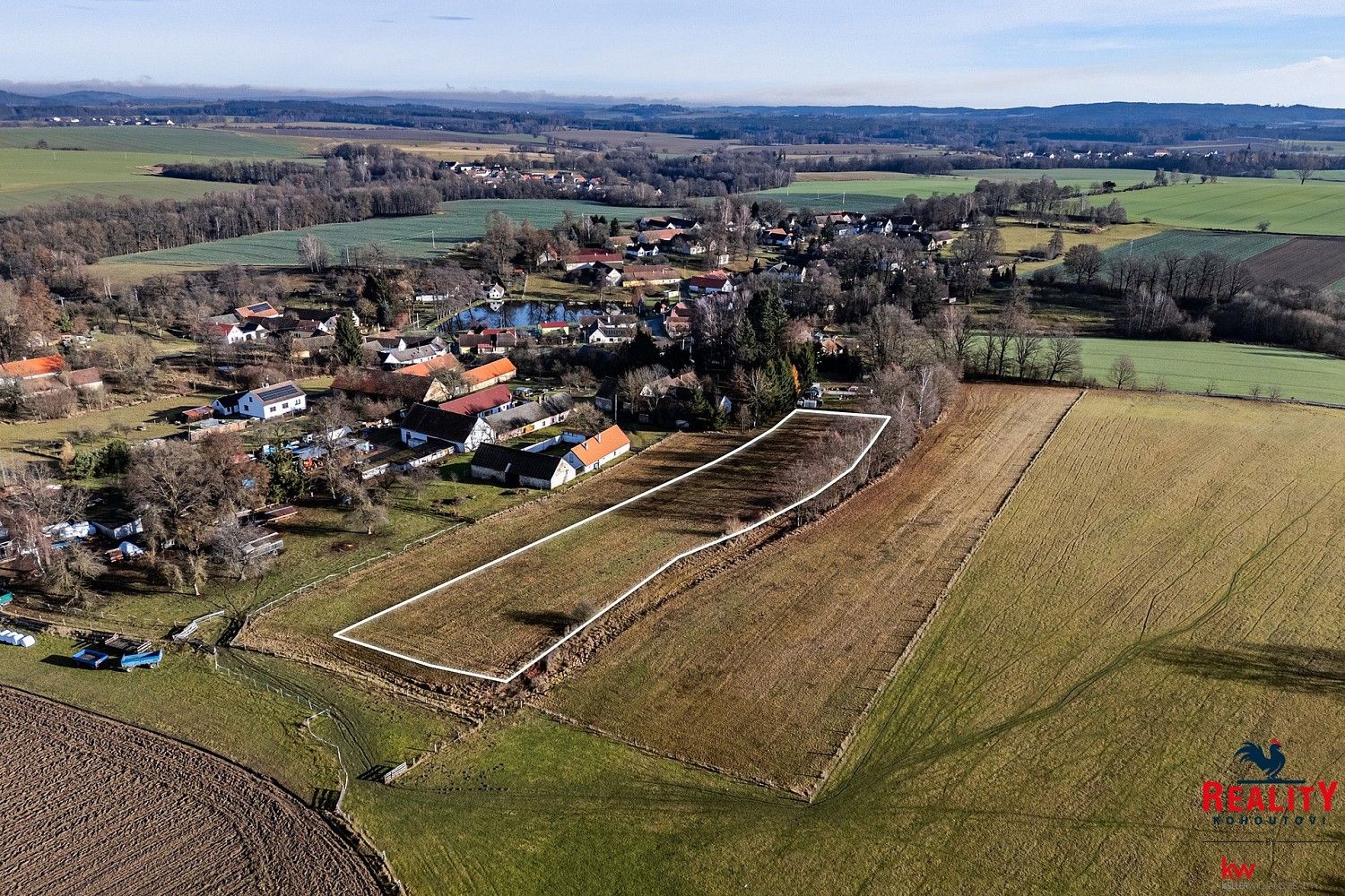 Pozemky pro bydlení, Třebějice, okres Tábor, Jihočeský kraj - 1