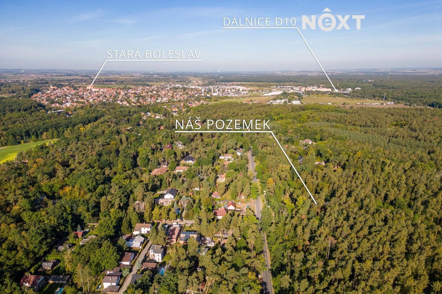 Prodej pozemek pro bydlení - Vestecká, Brandýs nad Labem-Stará Boleslav, 1 300 m²