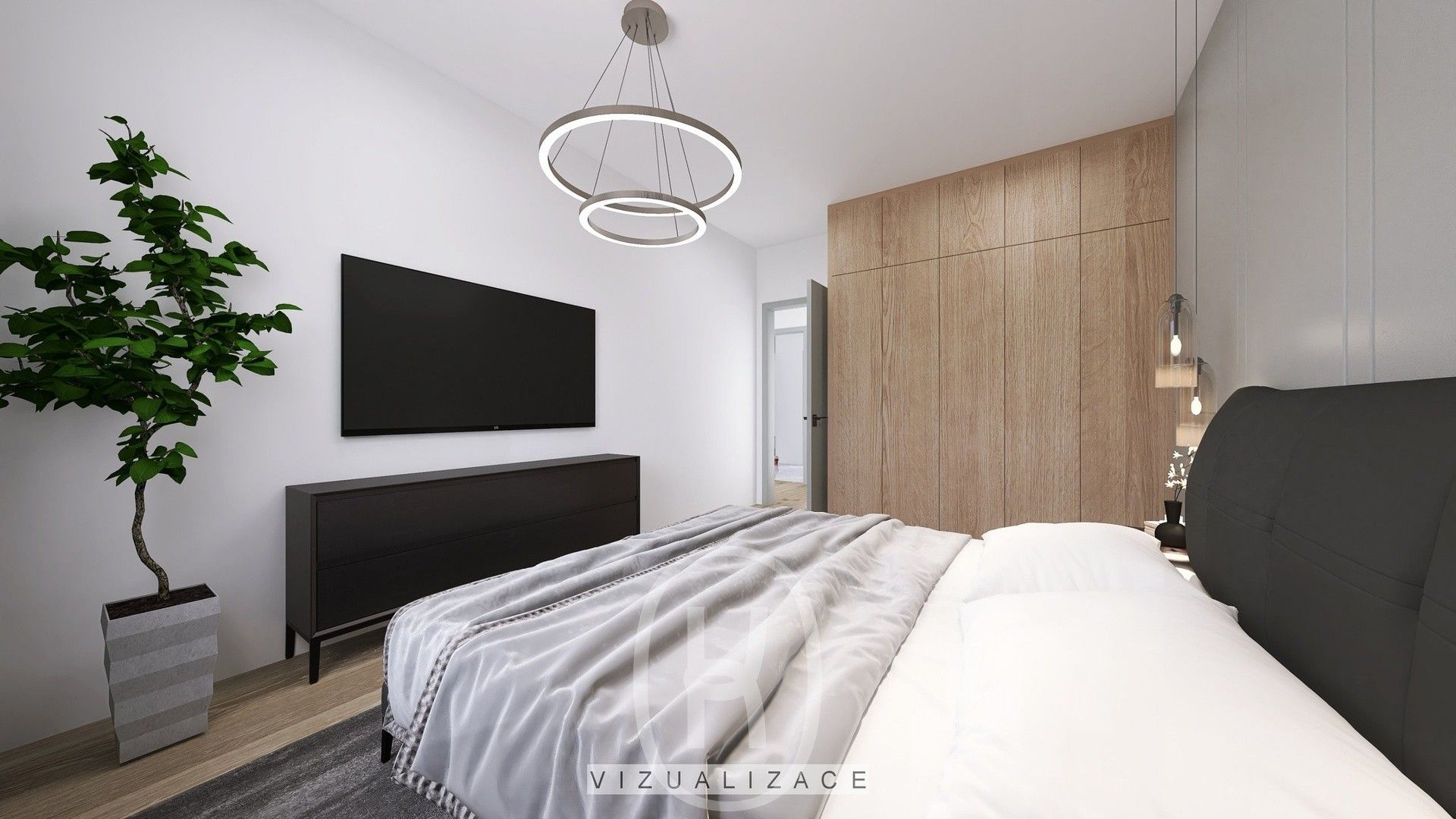 Byt 2+kk · 54 m² · Rousínov Kroužek - 3