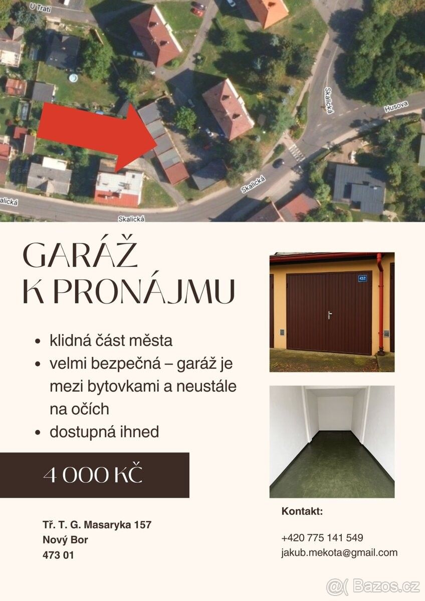 Garáže, Nový Bor, 473 01