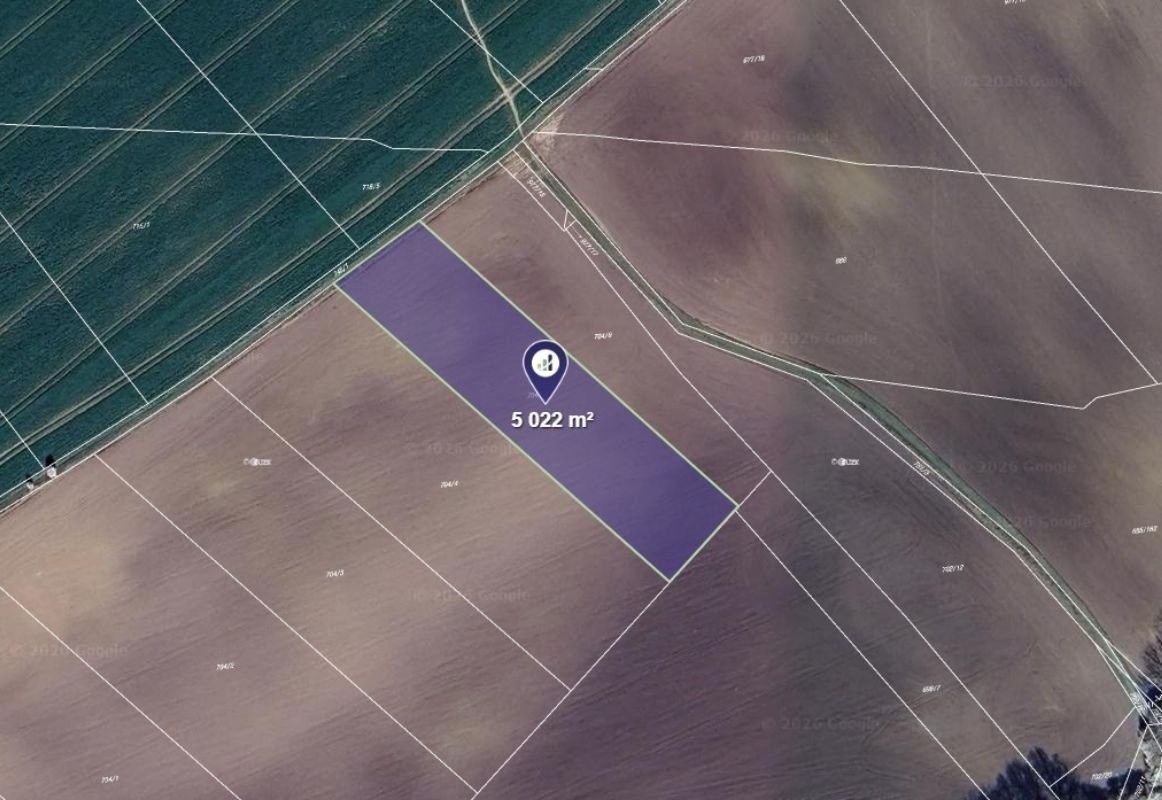 Zemědělský pozemek, 5 022 m²
