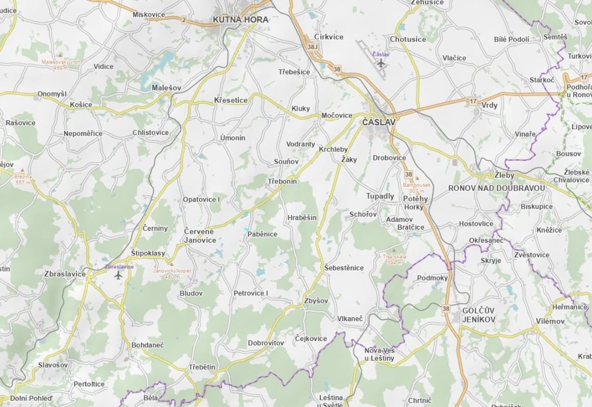 Louka · Paběnice - 3