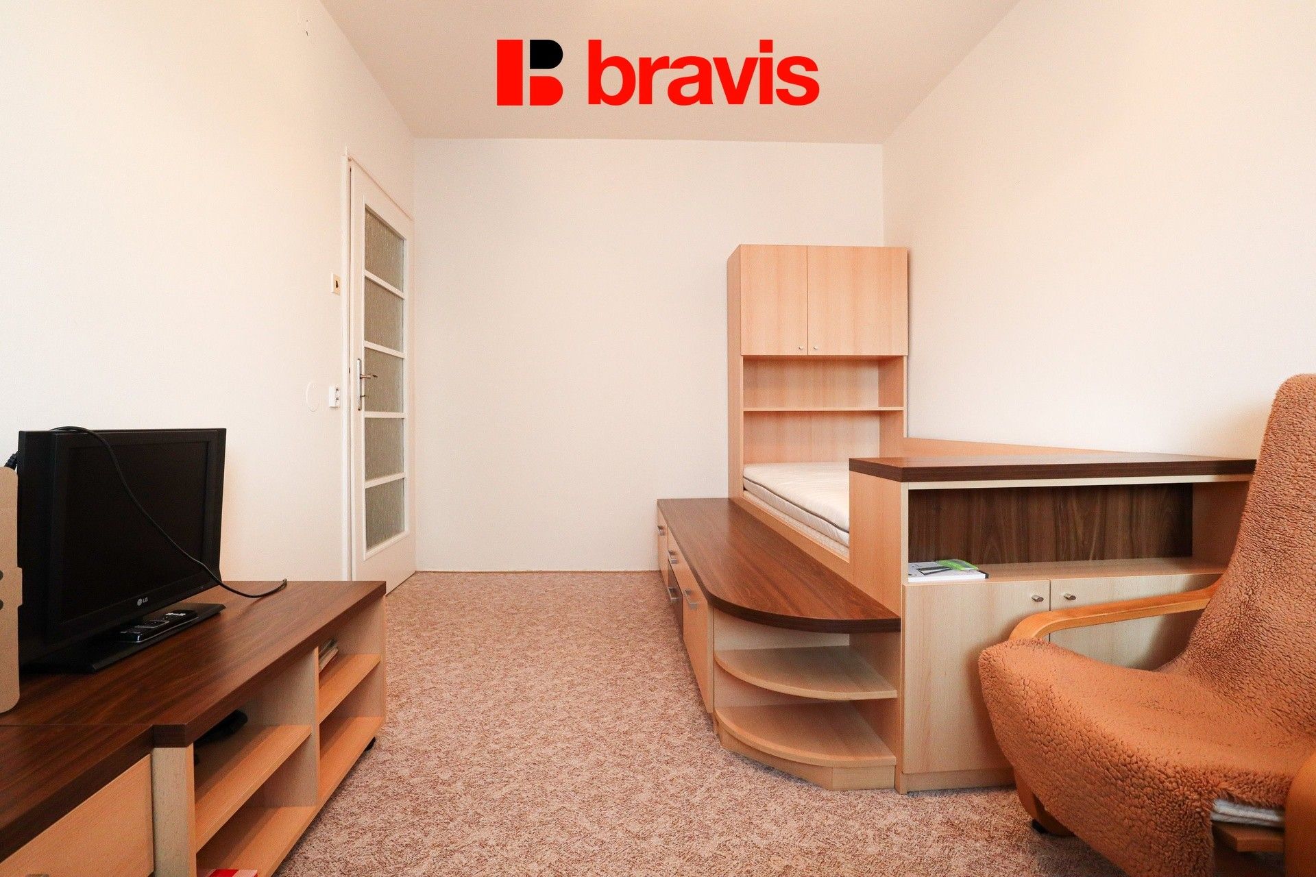 Pronájem byt 1+1 - Mášova, Brno, 35 m²