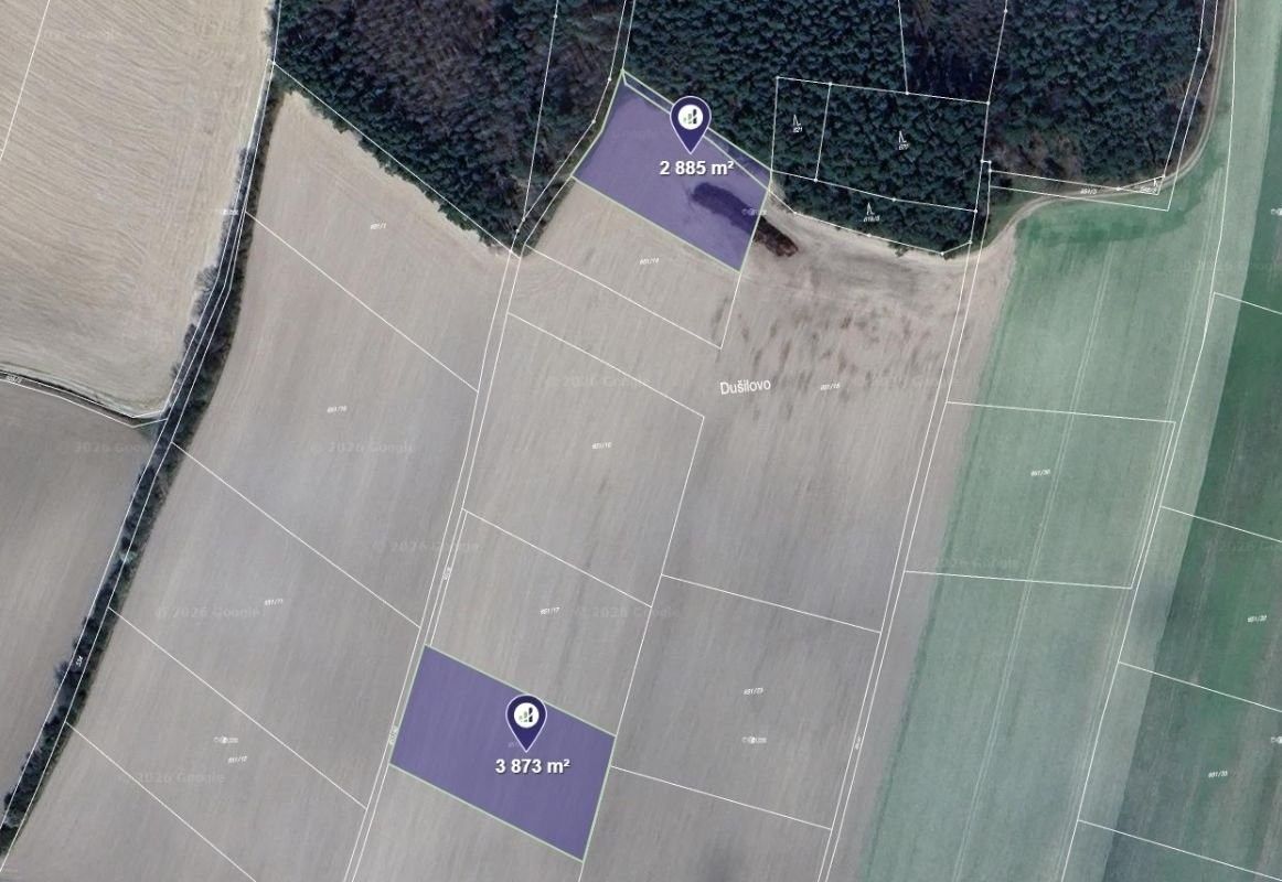 Zemědělské pozemky, Prostřední Poříčí, 6 758 m²