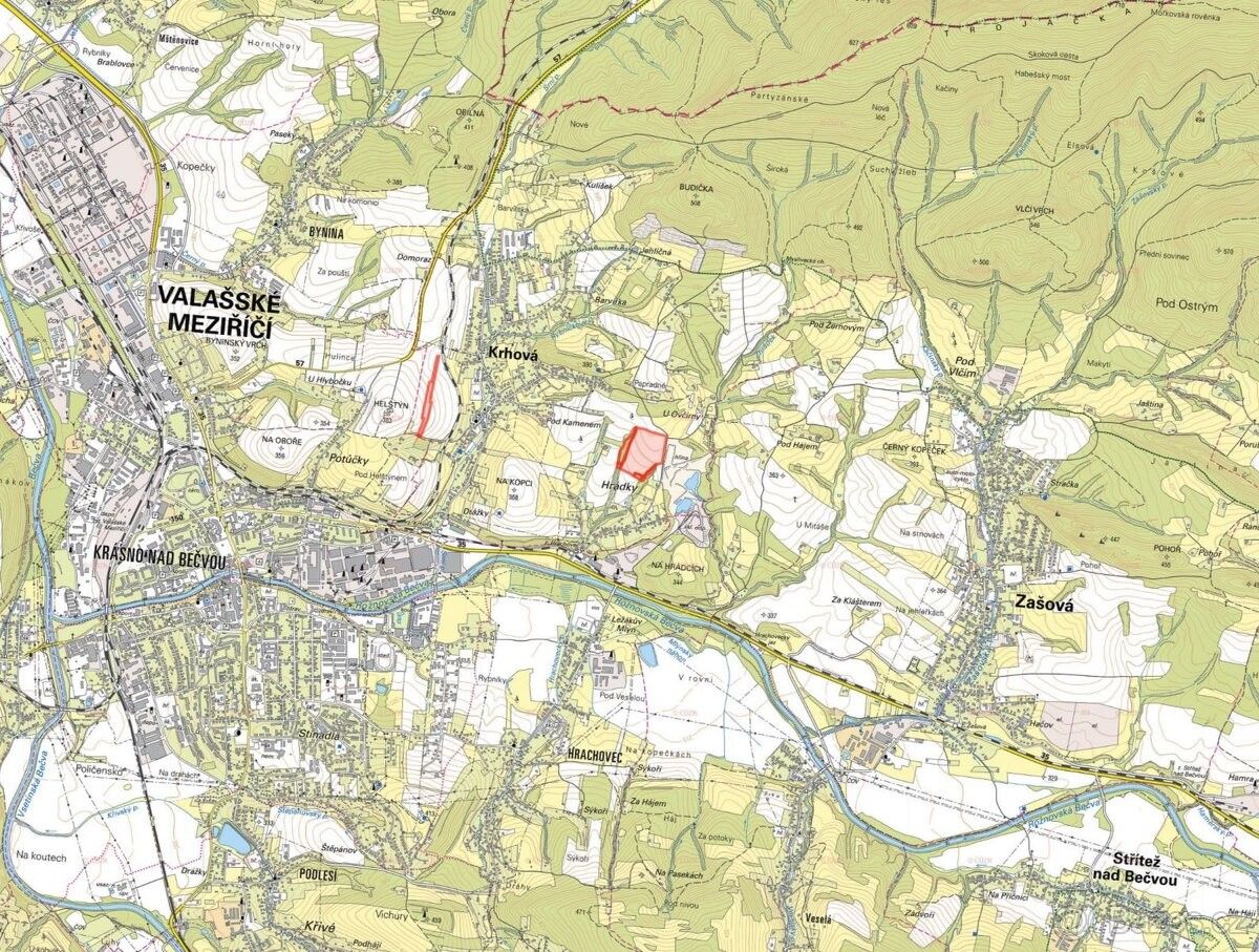 Prodej pozemek pro bydlení - Krhová, 756 63