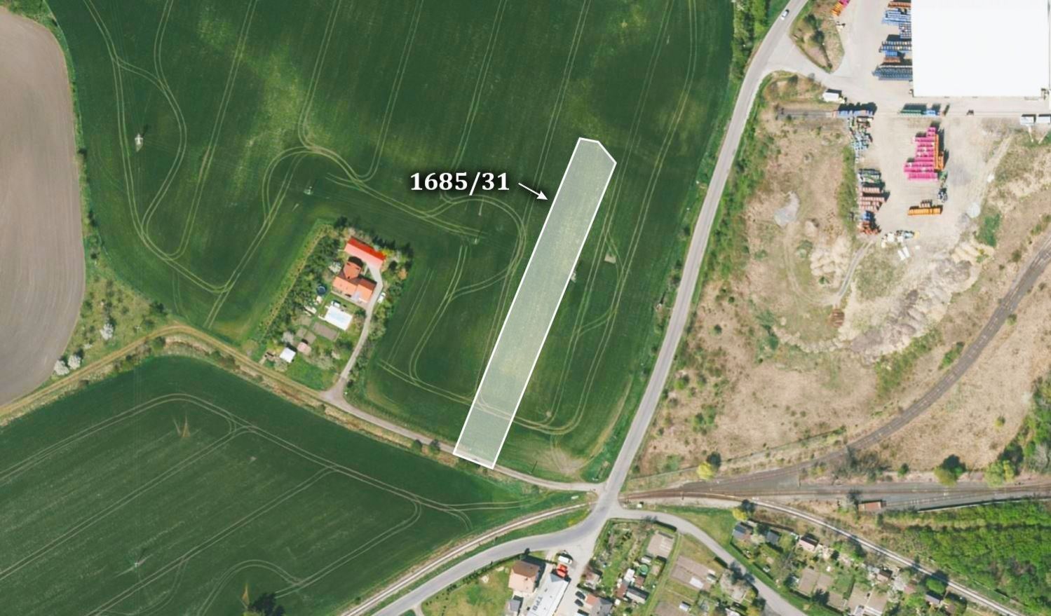 Zemědělské pozemky, Dobrovice, 3 911 m²