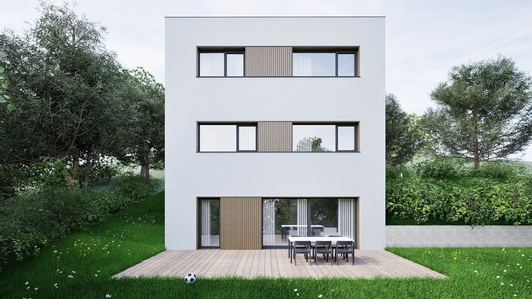 Rodinné domy, Pod vinohrady, Troubsko, okres Brno-venkov, 154 m² - 2