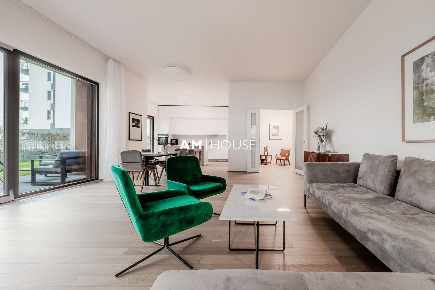Pronájem byt 5+kk - Na Hřebenkách, Praha 5 - Smíchov, 210 m² - 2