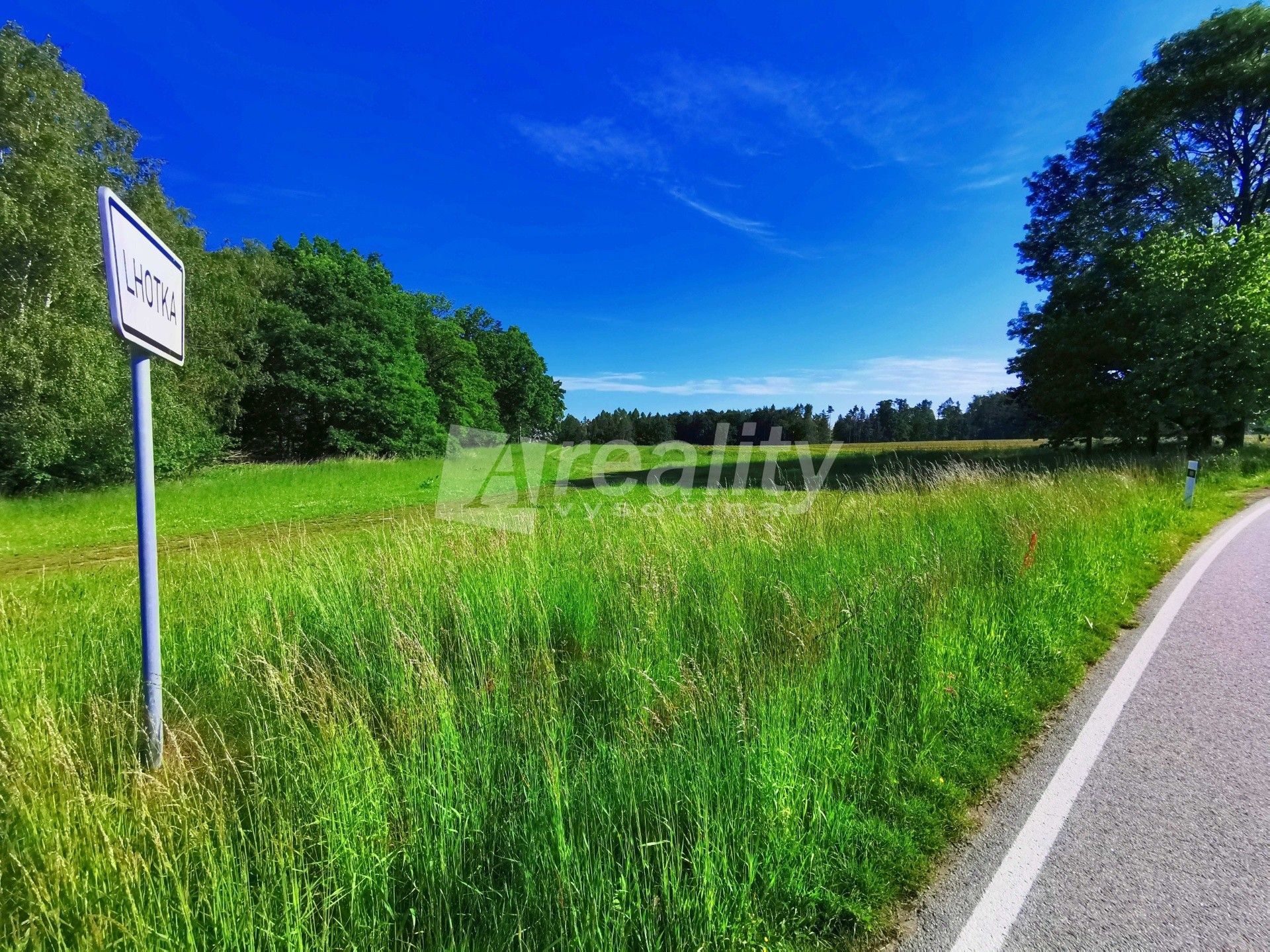 Prodej komerční pozemek - Lhotka, Humpolec
