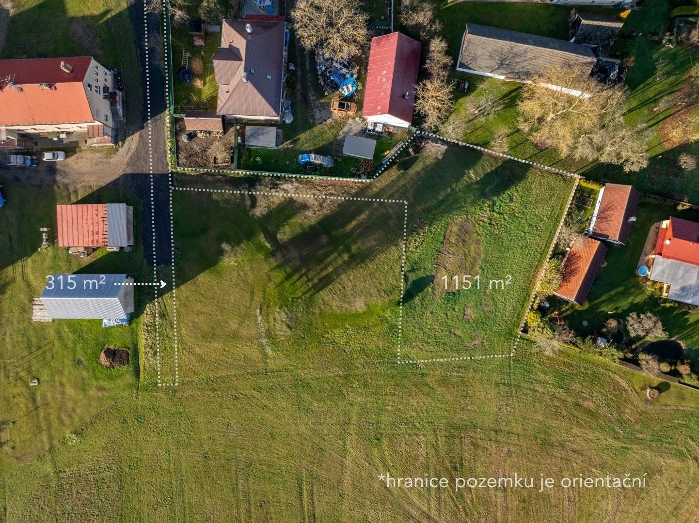 Prodej pozemek pro bydlení - Skrýchov u Opařan, Opařany