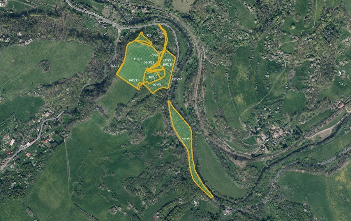 Louky, Valkeřice, okres Děčín, Ústecký kraj - 1