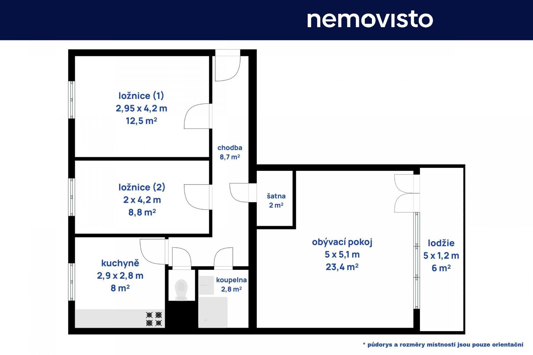 Byt 3+1 · 68 m² · Živičná, Ostrava Moravská Ostrava - 4