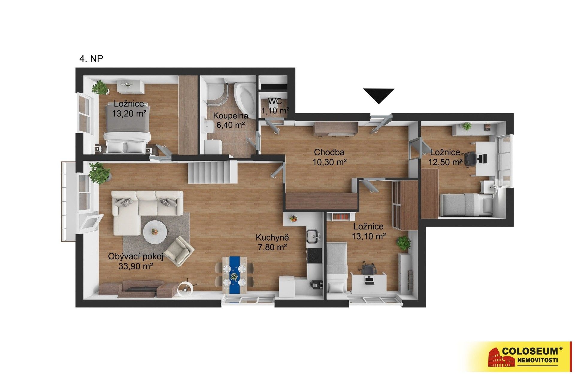 Byt 4+kk · 131 m² · Jedovnice - 3