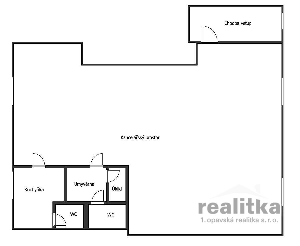 Kancelář · 144 m² · U Fortny, Opava - 3
