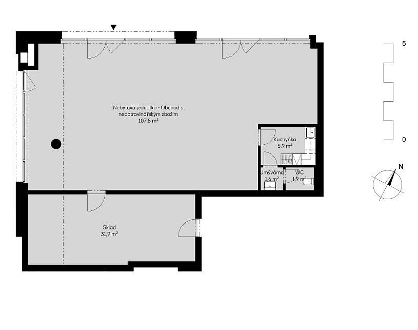 Obchodní prostory · 149 m² · Výmolova, Praha 5 - Radlice - 3